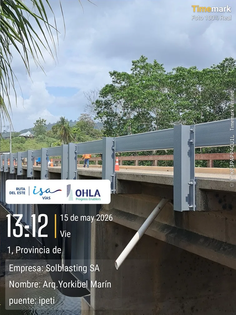 Rehabilitación de puentes - Carretera Panamericana Ruta del Este